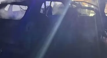 Tragiczny wypadek na drodze Hordzież–Czarna. W spalonym aucie odnaleziono ciało kierowcy