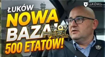 Zmiany na dworcu, nowy basen i wojsko w mieście. Artur Czubaszek o inwestycjach w Łukowie