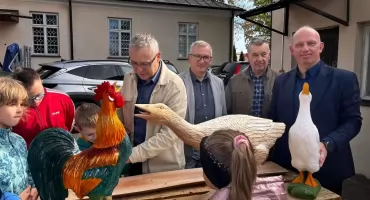 ,,Ptaki wiejskiej podłukowskiej zagrody