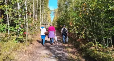 Jesienne grzybobranie Klubu Seniora Gminy Łuków. „Razem zawsze raźniej!”