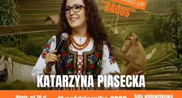 Ostatnie bilety na stand-up Katarzyna Piasecka w ŁOK  
