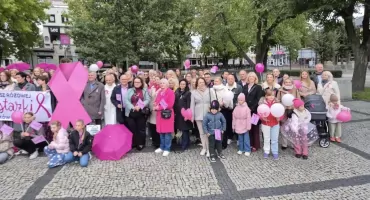 III Marsz Różowej Wstążki w Łukowie. Będzie można zrobić badania i porozmawiać o zdrowiu