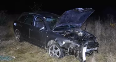 Pijany jak belka wjechał audi w dwa ogrodzenia! 60-latek po szaleńczym rajdzie wylądował za kratami