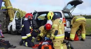 Ponad 80 strażaków w akcji. Duże ćwiczenia ratownicze w Woli Gułowskiej