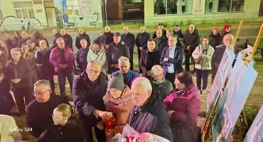 Mieszkańcy Łukowa uczcili pamięć św. Jana Pawła II. „Wolność jest nam zadana”