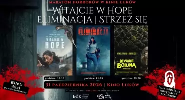Noc pełna grozy w Kinie Łuków! Przed nami Maraton Horrorów i Konkurs na Najlepsze Przebranie