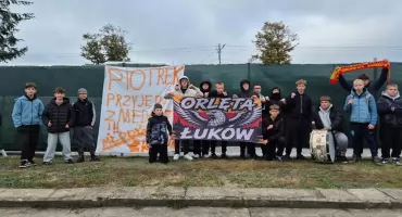 Piękny gest na łukowskim stadionie! Kibice Orląt wspierają Piotrka Kisiela w walce o Mistrzostwo Świata