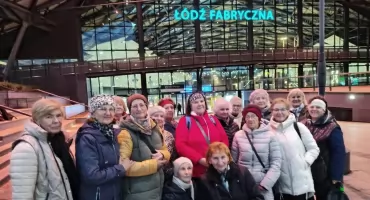 Łódzkie kamienice, Ławka Tuwima i mnóstwo radości. Seniorki z Łukowa świętowały w podróży